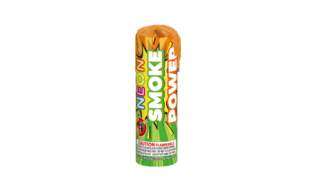 Neon Smoke Power - Green and Orange